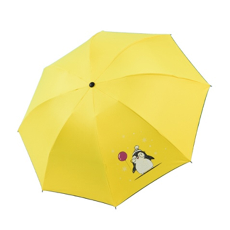 手动钢骨伞架 黑胶布 橡胶漆手柄YF-S2021013 晴雨两用伞