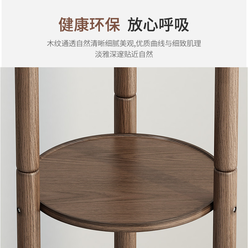 衣帽架卧室落地衣架立式可旋转衣服架子置物架挂衣架高清大图