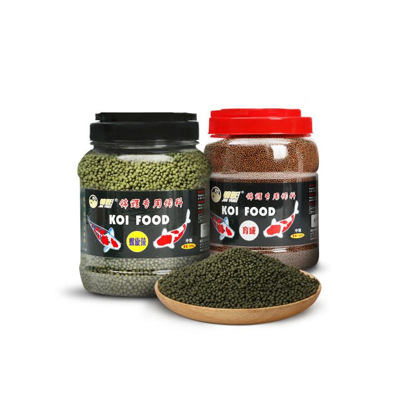 鱼粮饲料鱼食金鱼观赏鱼专用粮虾红素螺旋藻增色小颗粒鱼缸小丑鱼图片