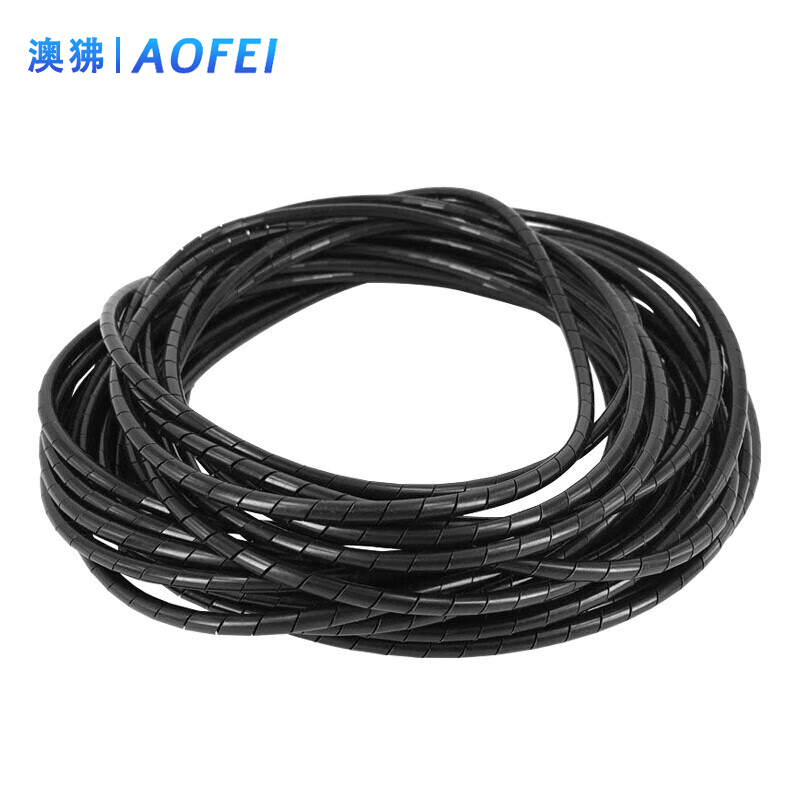 澳狒 PE螺旋绕线管束线管穿线管理线管集线管 电线电缆网线保护套 管直径