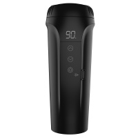 科敏(KEMIN)G450车载电热杯汽车加热杯充电烧水壶12V烧开水热水器24V货车 磨砂黑-车载型(12V)