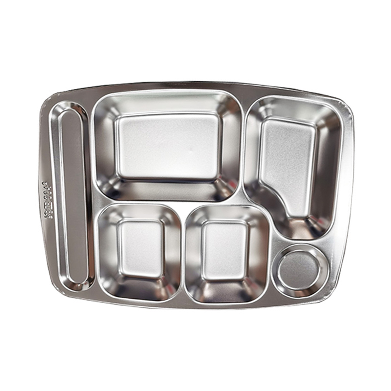 豫凯达不锈钢餐盘大六格个高清大图