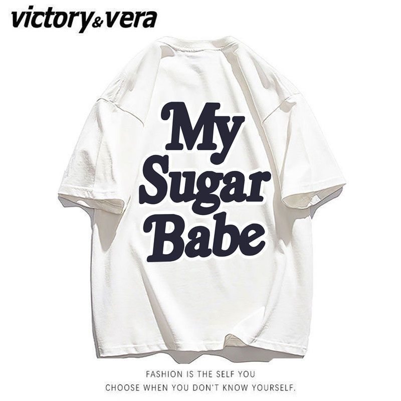 VICTORYVERA短袖t恤女学生夏季新款韩版宽松ins潮牌港风复古上衣