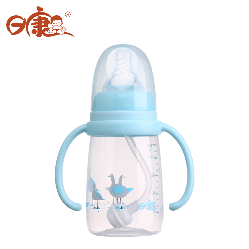 日康标准口径有柄自动奶瓶(140ML.PP) RK-3125