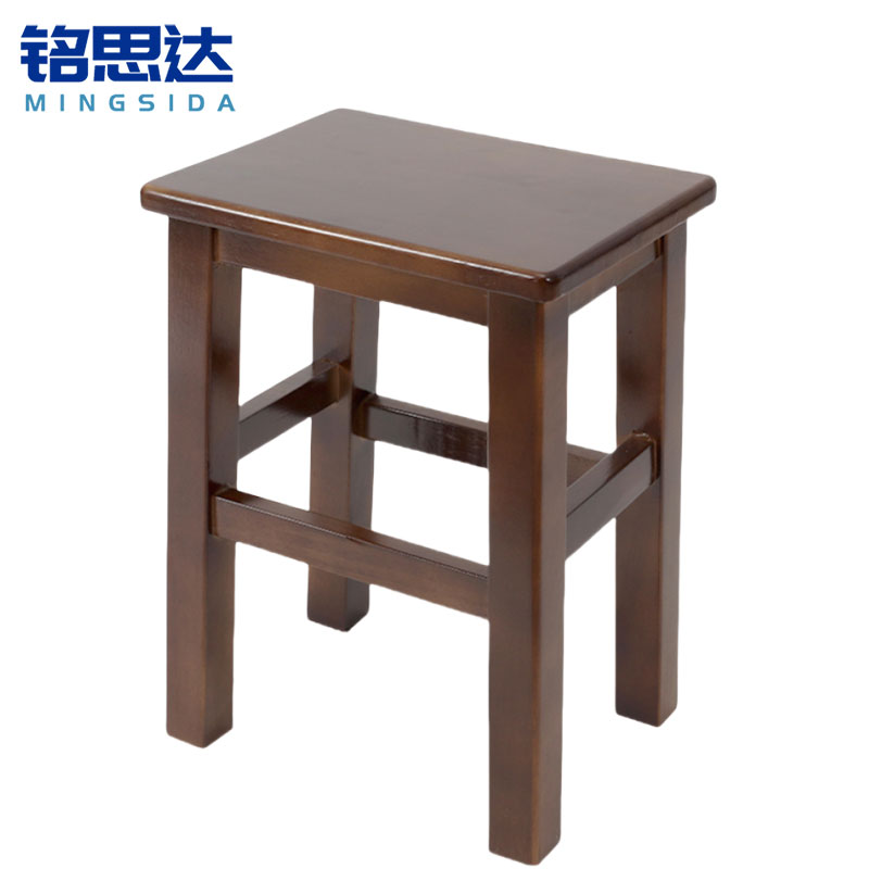 铭思达实木方凳50*30*30mm个高清大图