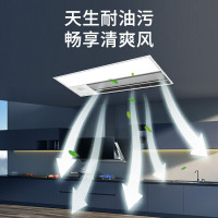 松下(Panasonic)厨房空调一体机嵌入内置高效防油污 强劲制冷原装LED灯适用新房加装强效制冷HBF0RDA豪华款