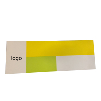 开仰(KAIYANG)PM-14050-LT-SC预印logo设备标签不干胶标签纸140*50mm/100片/卷 多色块