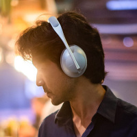Bose 700 无线蓝牙消噪耳机 NC700头戴式手势触控降噪耳机 耳麦 银色
