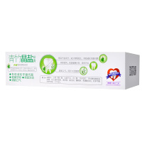 舒客青竹晶盐牙膏120g清新口气强健牙龈