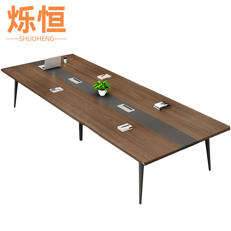 烁恒 长条桌 450*150*75cm 张高清大图