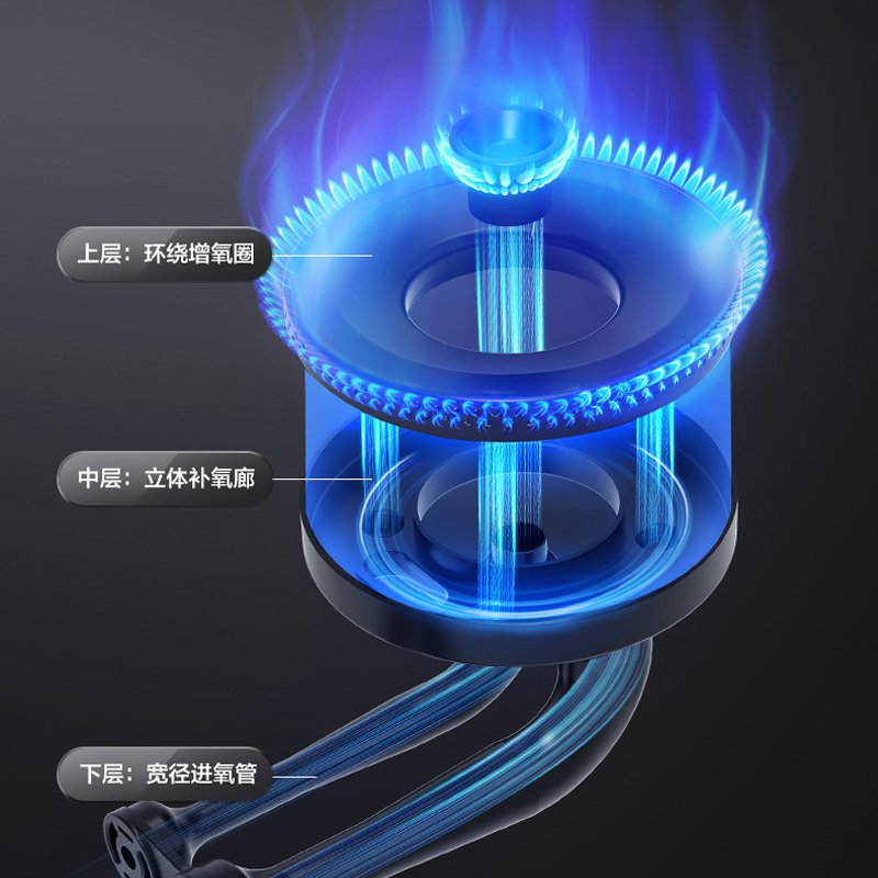 苏泊尔(SUPOR)燃气灶JZY-Z-TB58液化气家用煤气灶双灶5.2KW