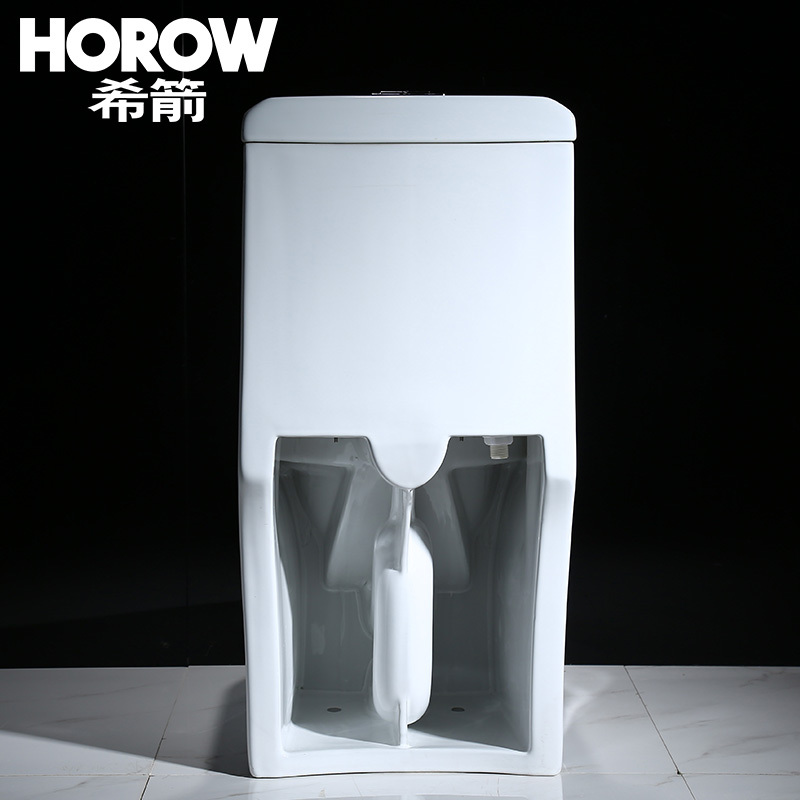 HOROW希箭卫浴一体式静音马桶大冲力喷射虹吸排污坐便器地排马桶C265马桶