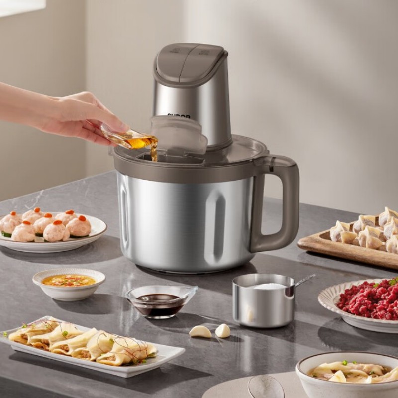 苏泊尔 家用电动搅拌机多功能碎肉绞馅食品加工器(碎肉机)JRD11-G400