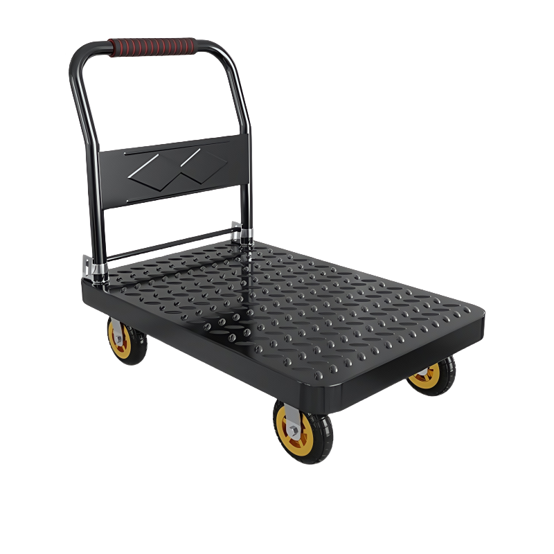 义尊 手推平板车 0.73*0.48m 个高清大图