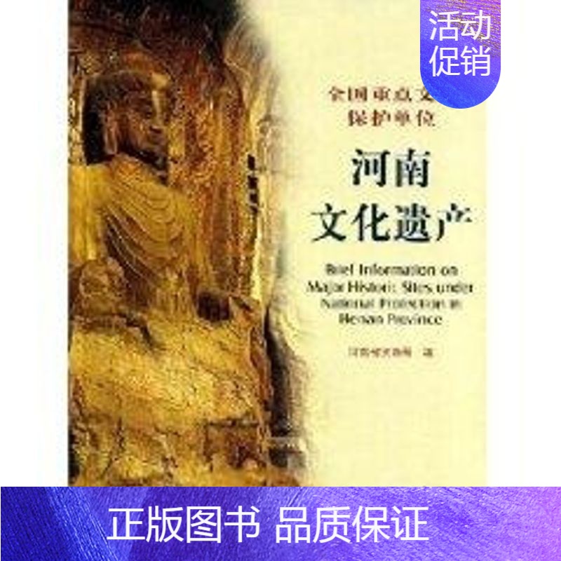 [正版]河南文化遗产——全国重点文物保护单位 历史类知识读物图书 书籍高清大图