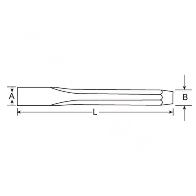（五金工具） PROTO J86001 重型钳工凿 1(包装数量 1个)