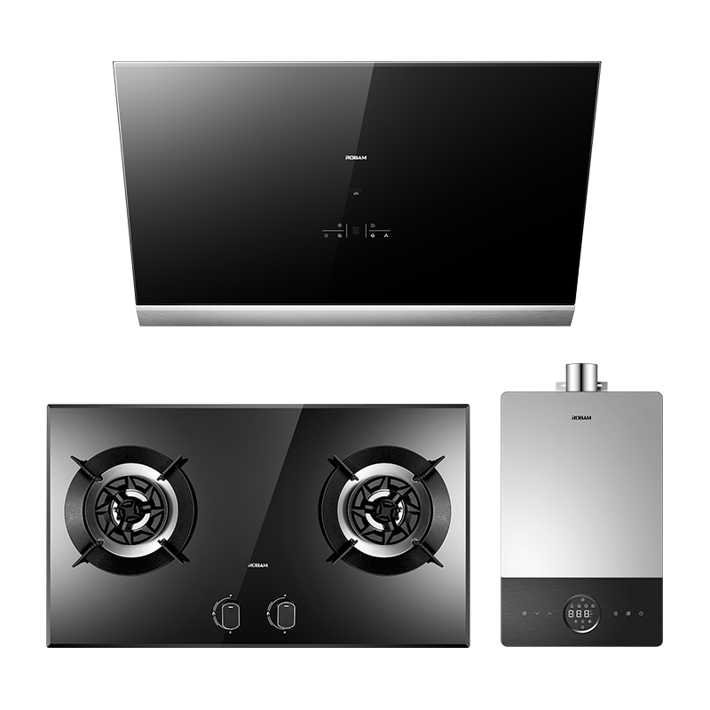 [高端烟灶热套装]老板(ROBAM)油烟机燃气灶热水器27X6+57B0+650-16L(天然气)厨电套装侧吸烟灶热套餐高清大图
