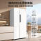 美的(Midea)冰箱60cm薄系列550升对开门双开门一级能效双变频家用风冷白色节能大容量MR-577WKPZE