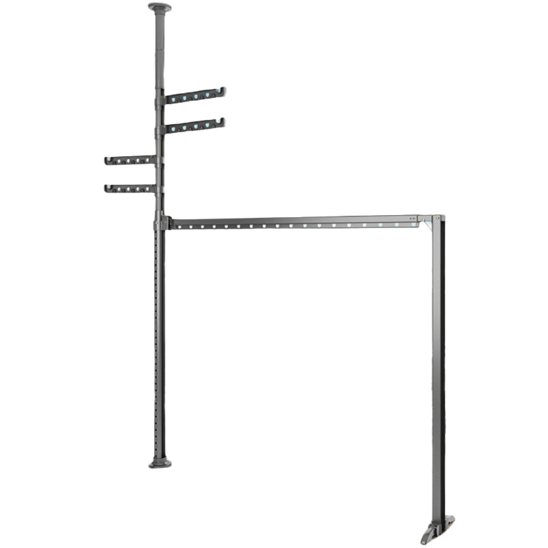 阳台立柱晾衣杆高清大图