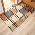 地垫进北欧防滑地板垫子家用玄关垫耐脏脚垫定制卧室口地毯_2 160cm*230cm【长方形】 马尔默-咖