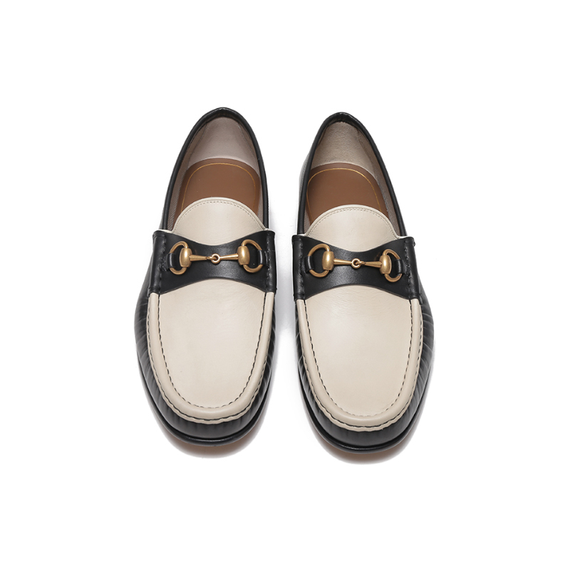 古驰gucci男士皮革马衔扣乐福鞋单鞋皮鞋307929aabhn