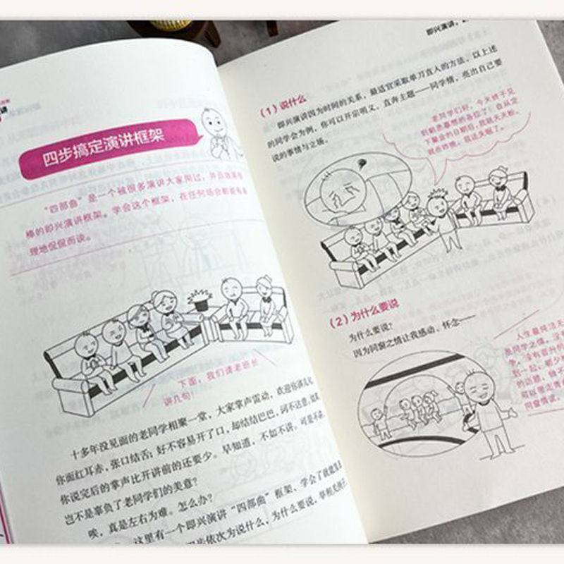 2册 回话技术+即兴演讲 [正版]即兴演讲职场社交发言处世语言艺术好好接话跨越社交底层逻辑书高清大图