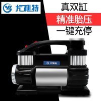 车载充气泵双缸电动小轿车便携式汽车轮胎多功能车用打气泵