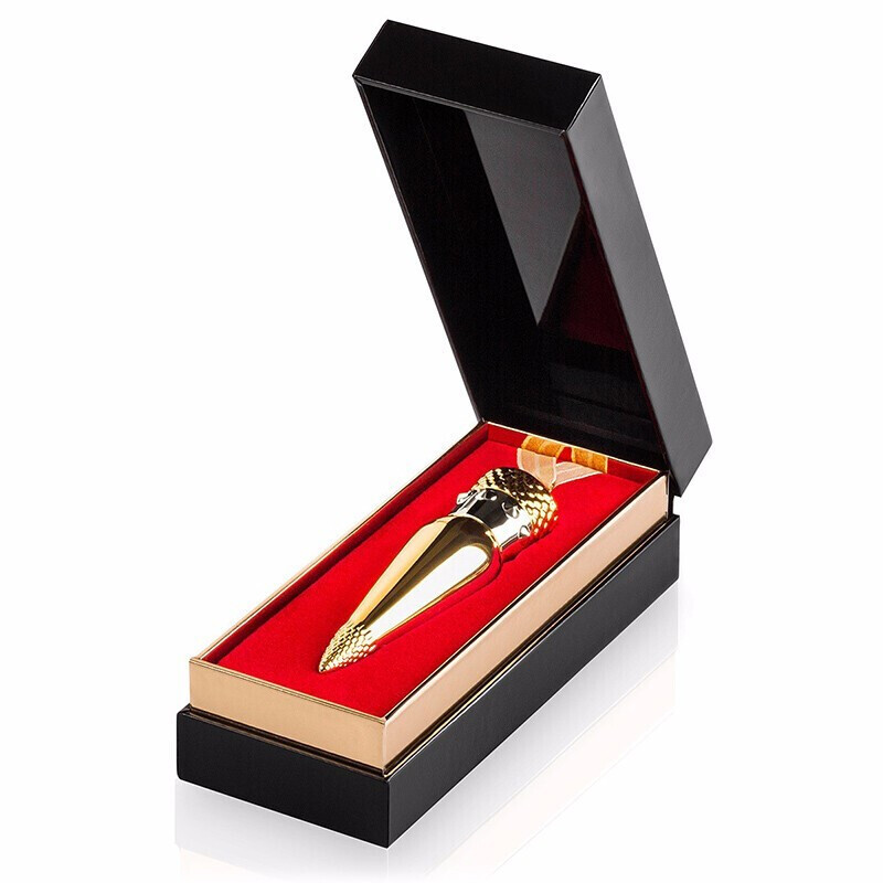 Christian Louboutin克里斯提CL萝卜丁丝滑口红显色唇膏3.5g女王权杖口红 215M 金管豆沙红