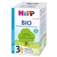 Hipp 德国喜宝 原装进口正品 婴幼儿有机奶粉 3段 800克10-12个月 保质期20年11月及以后 保税区发货