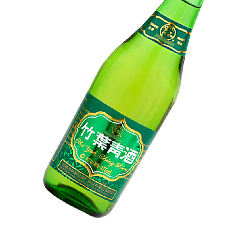 汾酒 竹叶青玻竹 38度 475ml 单瓶装 清香型白酒