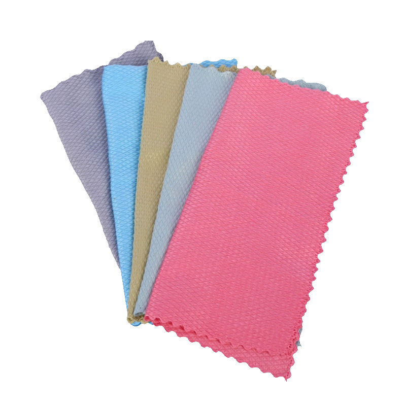 科力邦(Kelibang)抹布 鱼鳞抹布 厨房抹布 30*40cm随机颜色 10条装/套 KB3241高清大图