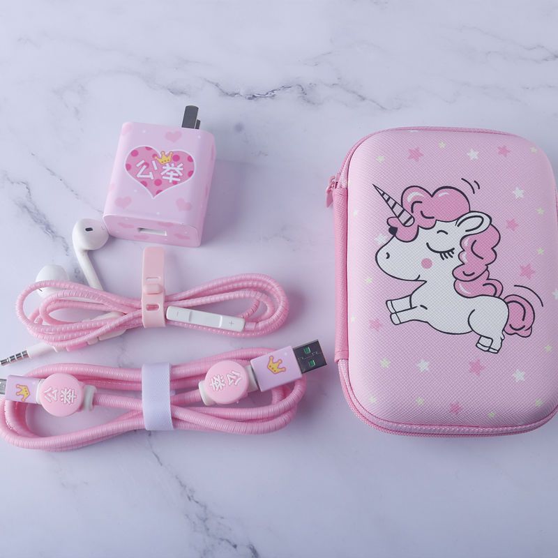 星星c00 华为可爱p30/P20pro/Mate20数据线保护套P10plus充电器保护线
