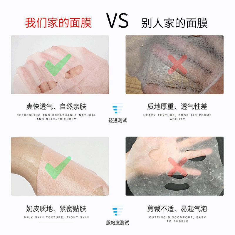 玻尿酸面膜美白补水保湿去黄淡斑面膜烟酰胺紧致提亮肤色女男 [官方正品 假一罚十] [玻尿酸面膜 1盒10片]