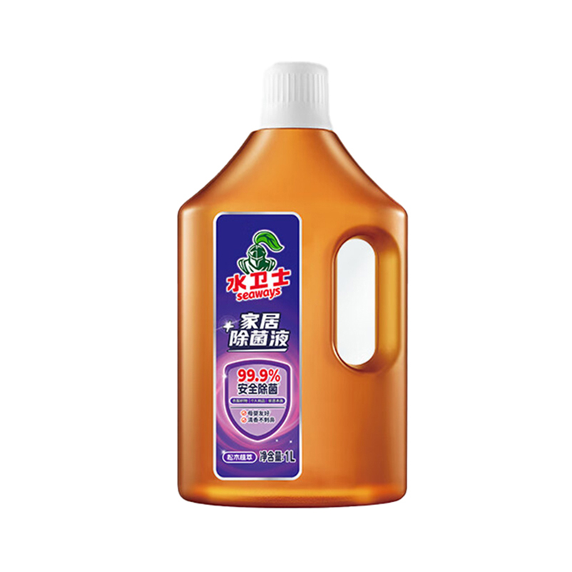 水卫士 多功能清洁剂油污净洗洁精消毒液地板清洁剂洗衣机清洁剂 家居除菌液 1L*1瓶高清大图