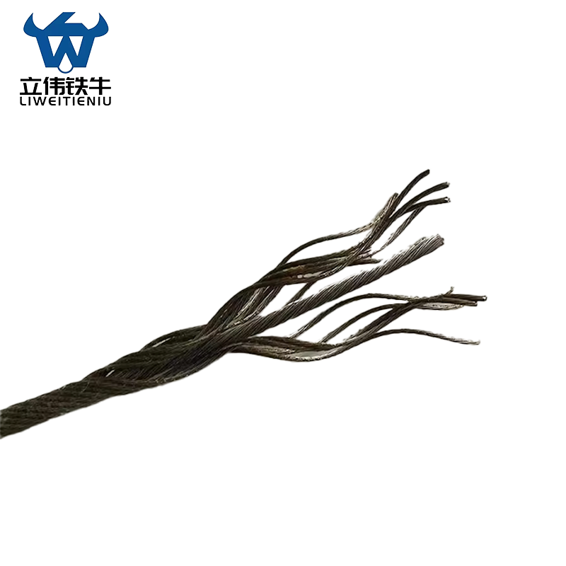 立伟铁牛涂油钢丝绳8mm/米高清大图