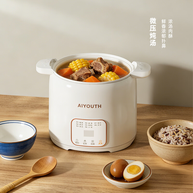 艾青春(AIYOUth) 多功能微压电煮锅 AI-DG825高清大图