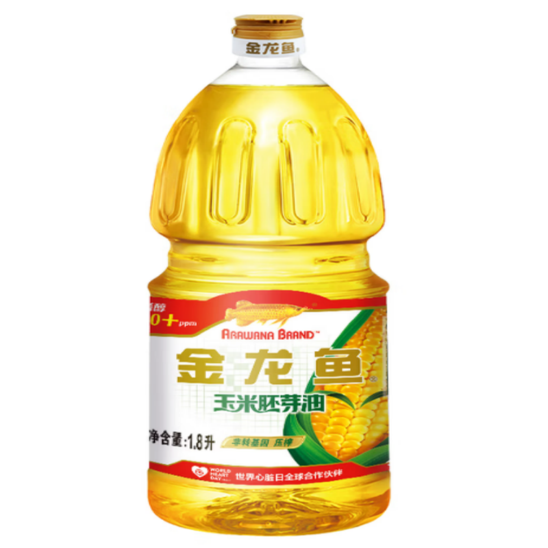 金龙鱼玉米胚芽油1.8l
