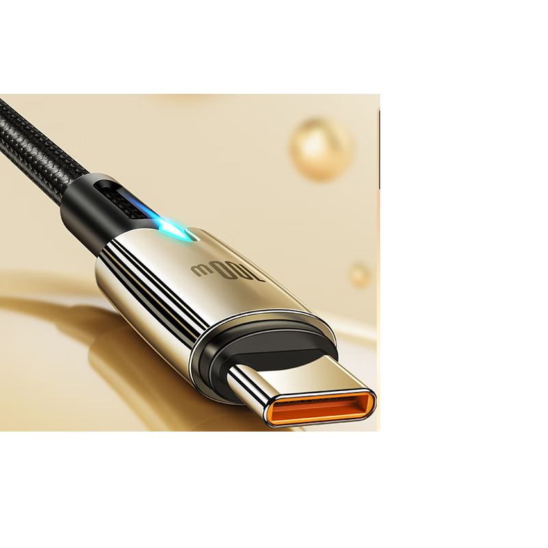 倍思Type-C数据线6A充电线100W/88W超级快充USB-C车载适用华为Pura70/Mate60pro荣耀小米手