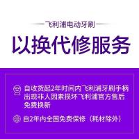 飞利浦(PHILIPS) 电动牙刷成人情侣声波震动牙刷男女士成人软毛净力刷2种模式USB充电 HX2431轻语白