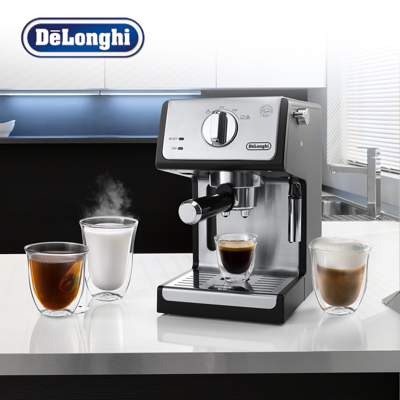 意大利德龙(Delonghi) ECP35.31 泵压式咖啡机 家用 商用 泵压式 意式 卡布奇诺