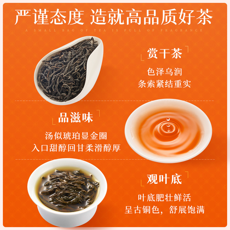 艺福堂香念丝路正山小种红茶礼盒180g/盒高清大图