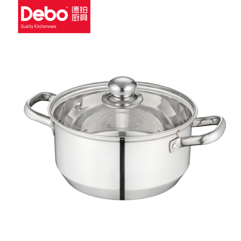 德铂(Debo) 丹妮尔 锅具套装不粘炒锅汤锅两件套 炒锅汤锅2件套 DEP-655高清大图