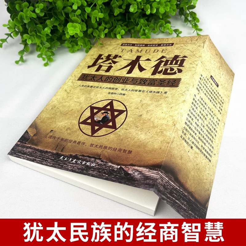 [正版]完整版无删减塔木德大全集 犹太人的智慧创业与致富圣经生意经成功励志哲理 经商书籍书排行榜原版原著中文版全书高清大图