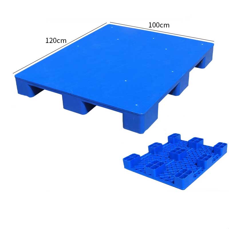 曌梵平面九脚塑料托盘1200*1000*150mm高清大图