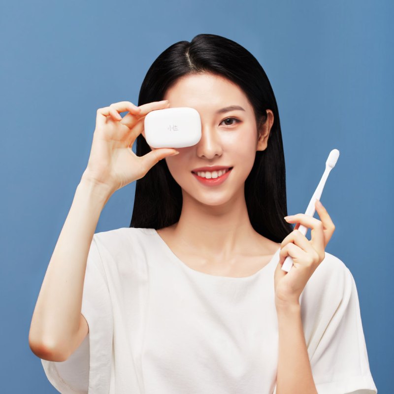 小米有品小达便携牙刷消毒盒UVC紫外线智能杀菌器家用便携收纳盒