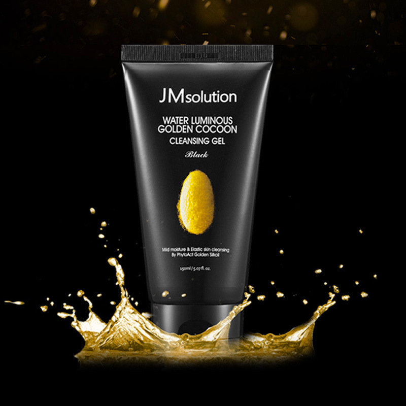 [打造丝滑水光肌]JMsolution 肌司研 水滋养 深层清洁 洗面奶(黑臻版)150ml/支 清洁保湿