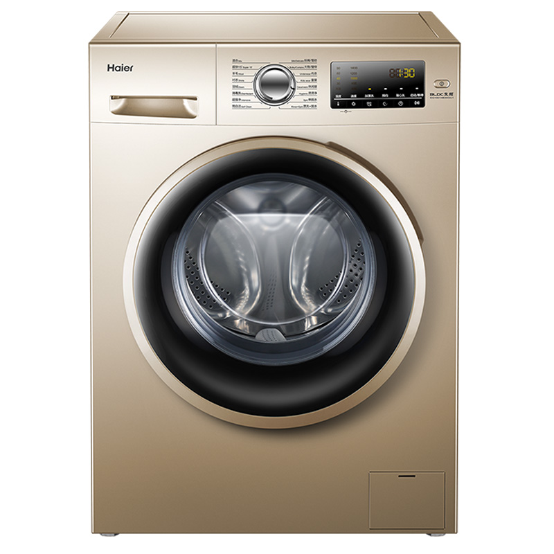 海尔（Haier）EG10014B39GU1 10公斤大容量 变频 全自动 滚筒洗衣机 ABT双喷淋 中途添衣