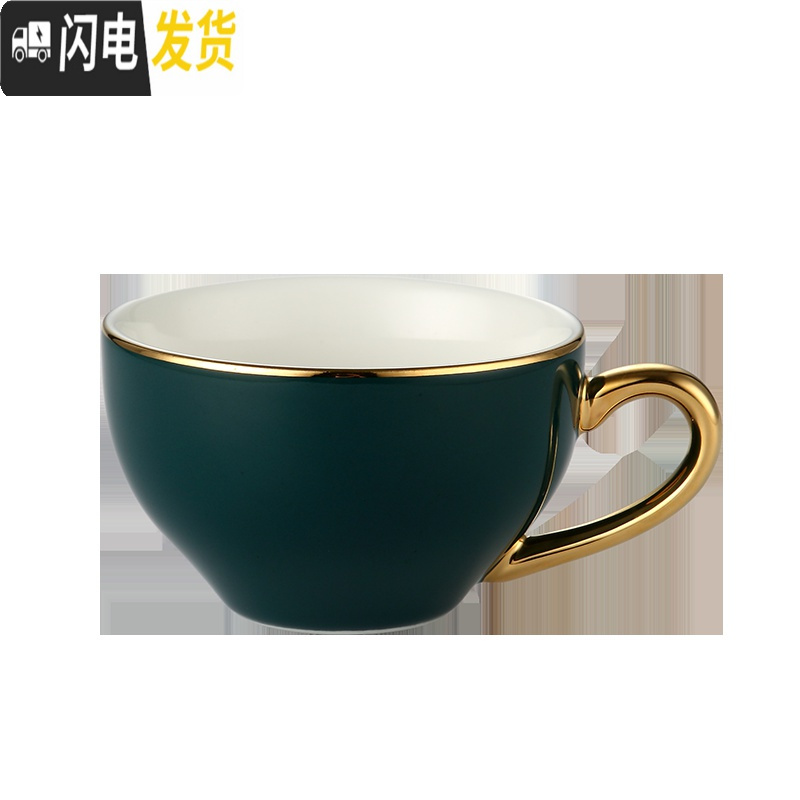 三维工匠花茶茶具套装北欧式煮水果茶壶茶杯耐热玻璃陶瓷英式下午茶茶具 孔雀绿1壶2杯2碟2勺+架子送蜡烛