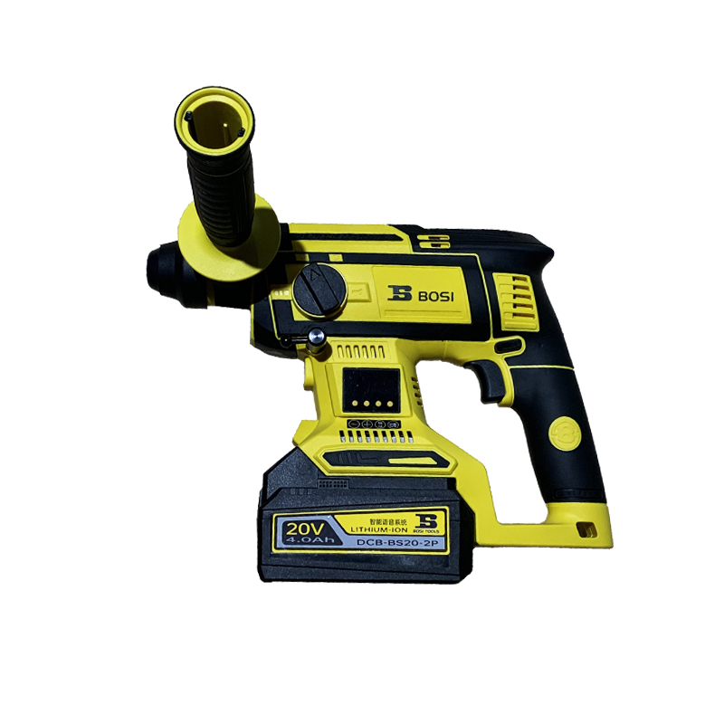 波斯(BOSI)无刷智能电锤(0-1400r 20V/4.0Ah)台高清大图