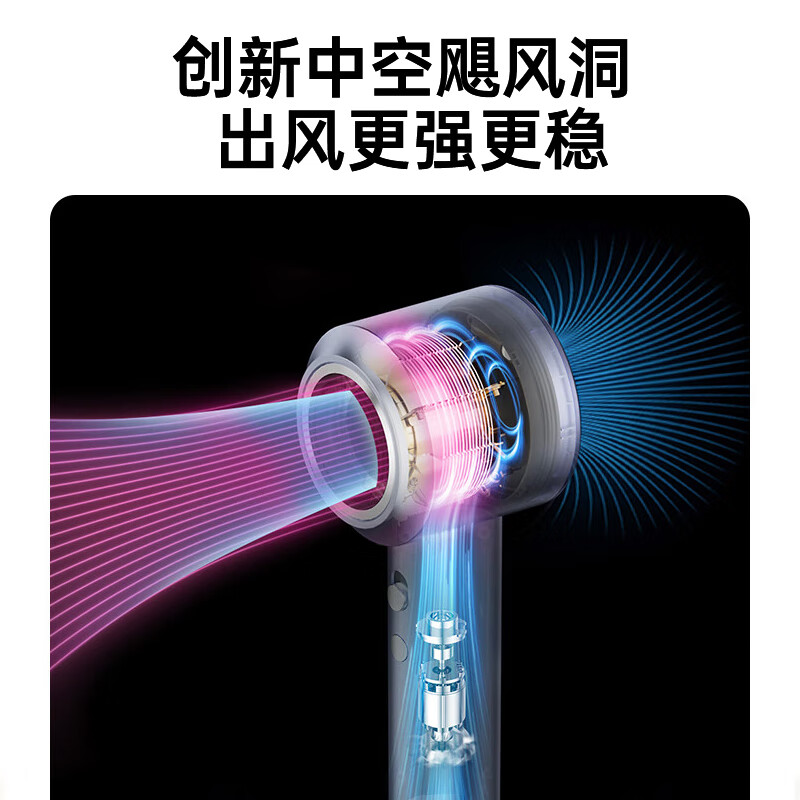 科西 高速吹风机 家用等离子大功率不伤发电吹风速干护发便携吹风筒圣诞礼物 HC5流光银高清大图